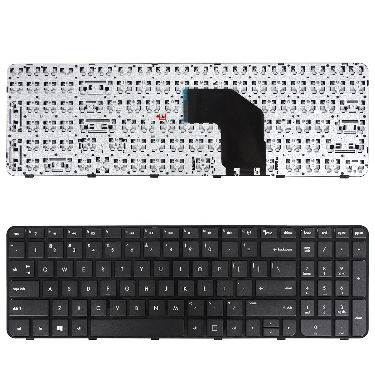 Picture of New Replacement Laptop Keyboard For HP G6-2000 GLOSSY FRAME BLACK OEM  WIN8 US Layout